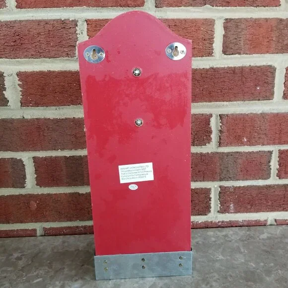 'Man Cave Refreshment Center' Bottle Opener/Cap Catcher Wall Sign Panel - Picture 3 of 12